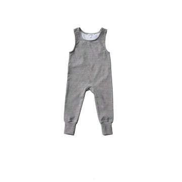 Bopop Taupe Herringbone Detail Overalls (Herringbone Collection) M931