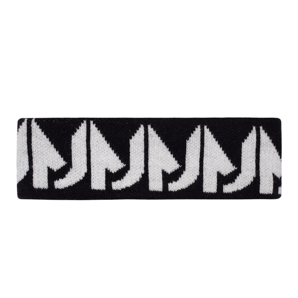 Manteau Jr. Black  White Knit Hand Band