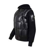 Manteau Jr. Shiny Black  Teen Puer Knit Jacket