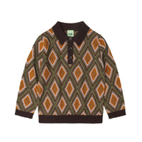 Fub Mocca Harlekin Polo (2225 AW)