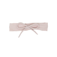 Bandeau Pink Modal Bow Baby Band- FINAL SALE