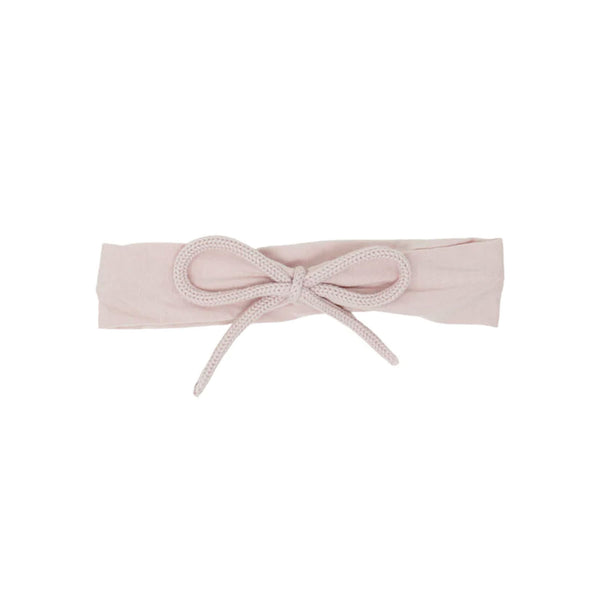 Bandeau Pink Modal Bow Baby Band- FINAL SALE