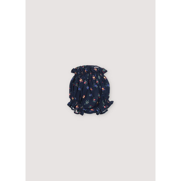 The New Society Mini Blossom Midnight Navy Moon Baby Bloomer