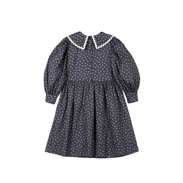 Mipounet Blue Lucie Printed Dress