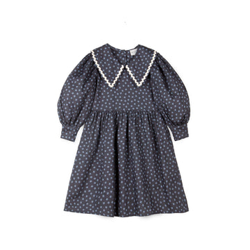 Mipounet Blue Lucie Printed Dress