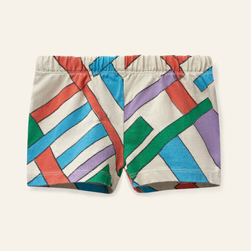 Wynken Tide White Mini Shorts