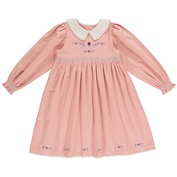 Bebe Organic Margot Dress - Dusty Rose