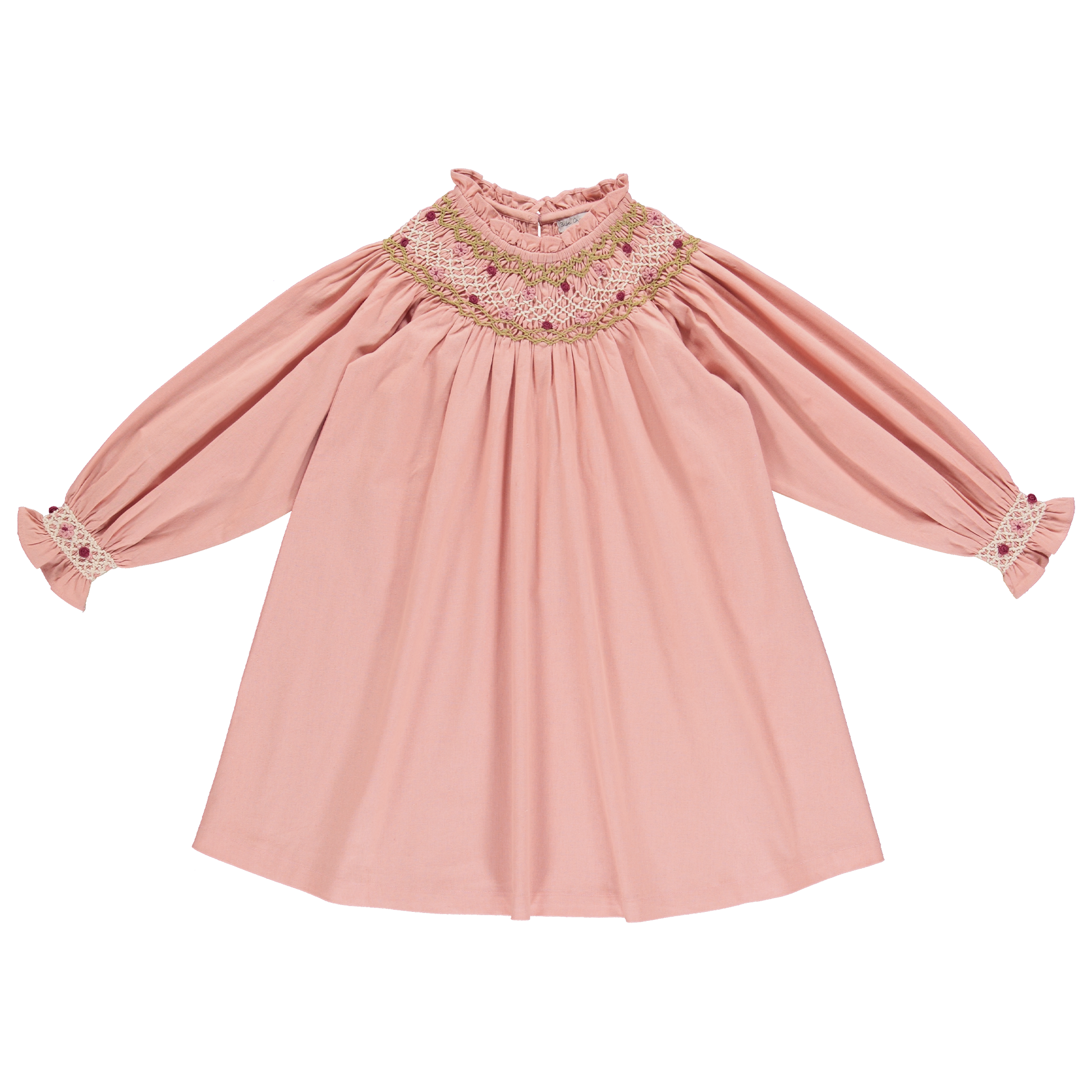 Bebe Organic Margot Smocked Dress