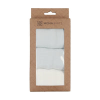 Mema Knits Blue Shade Pointelle Diamond Undershirt (AW25-M128)
