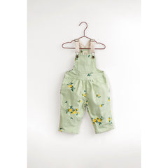 Please Mom Mint Lemon Overalls