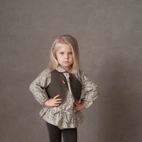 Popelin Floral Print Double Frill Culotte (Mod 11.5)