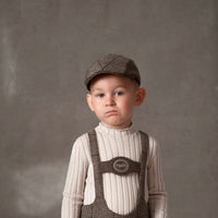 Popelin Sand Funnel Collar Ribbed Jersey (25.2)