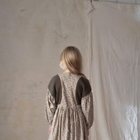 Popelin Floral Print Dress With Side Panels (Mod 40.4)