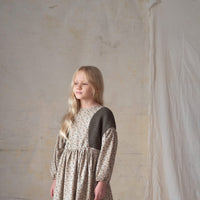 Popelin Floral Print Dress With Side Panels (Mod 40.4)