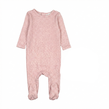 Bopop Animal Print Pajamas - Pink - Footie (Pajama Collection) N463