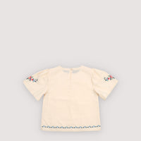 The New Society - Narcise Blouse Ecru