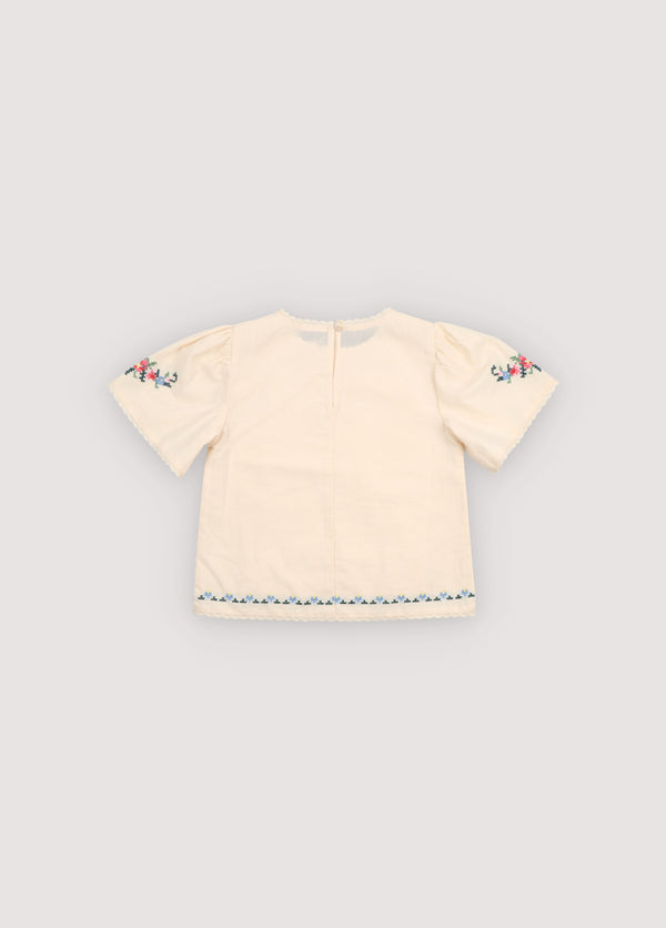 The New Society - Narcise Blouse Ecru