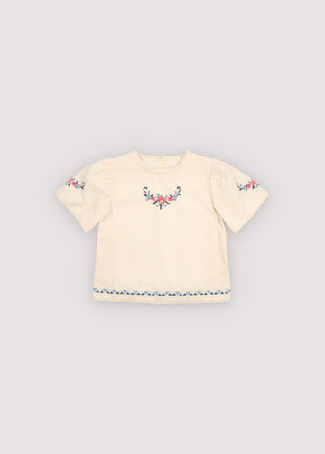 The New Society - Narcise Blouse Ecru