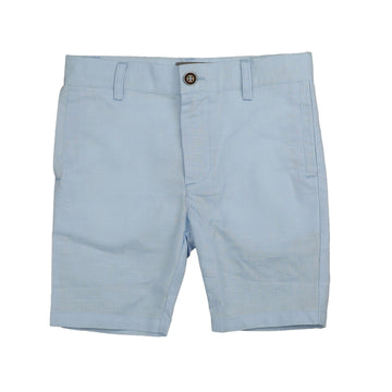 Noma Light Blue Solid Bermuda NBM468