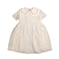 Noma Blue Striped Dress With Sailor Collar NDR408