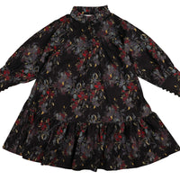 Noma Floral Round Yoke Button Front Dress (NBB735)