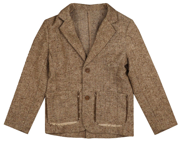 Noma Beige Tweed Jacket (NJ1716)