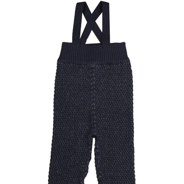 Noma Blue Textured Baby Romper NKN145