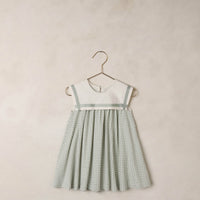 Noralee Daisy Dress  Eucalyptus Check (NL154POCA)