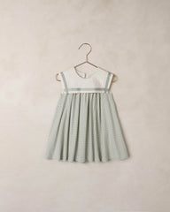 Noralee Daisy Dress  Eucalyptus Check (NL154POCA)