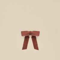 Noralee Poppy Velvet Bow