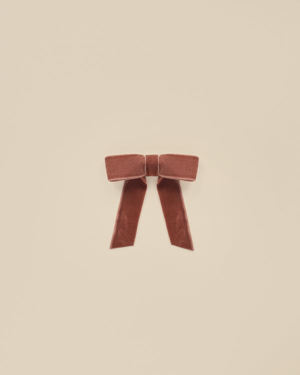 Noralee Poppy Velvet Bow