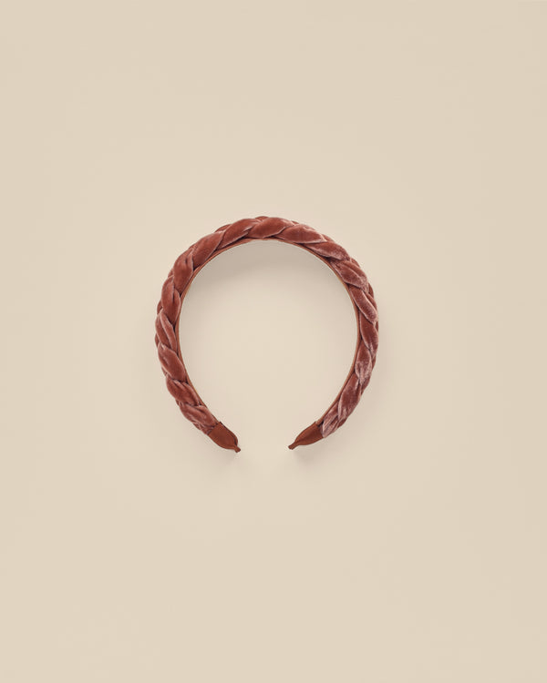 Noralee Poppy Velvet Braided Headband