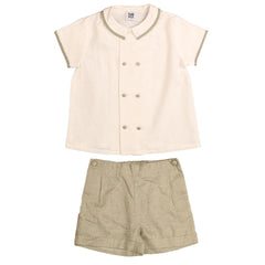 Noma Sage Covered Buttons 2Pc NSE438