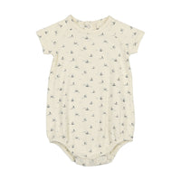 Lilette By Lil Legs Nautical Romper Cream