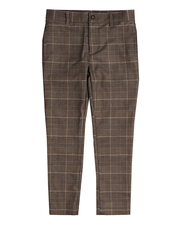 Noma Taupe Houndstooth Pants (NTR722)