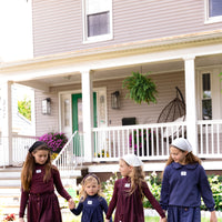 Nou Nelle Sweatshirt with Label Plum