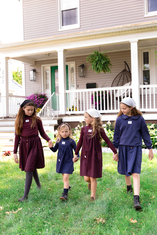 Nou Nelle Sweatshirt with Label Plum