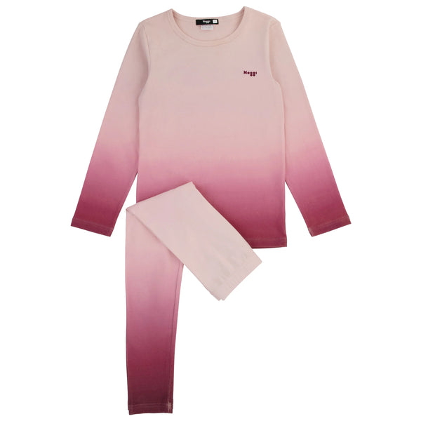 Noggi Pink Ombre Loungewear Set