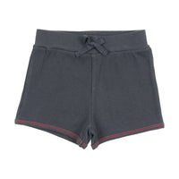 Analogie By Lil Legs Ribbed Track Shorts Off Navy