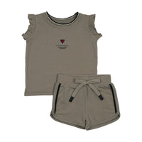 Analogie By Lil Legs Outer Field Girls Set - Green