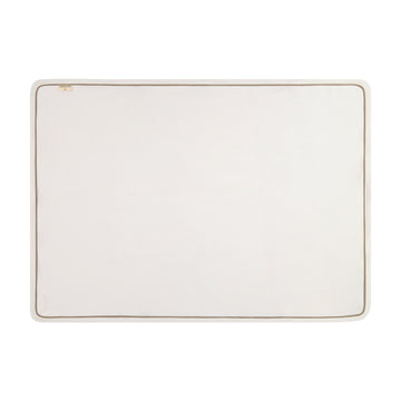 Zeebra Kids Ivory/Saddle Outline Wrap Blanket