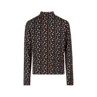 Poet Floral Mock neck