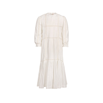 Poet Ivory Lace Mix Dress 16