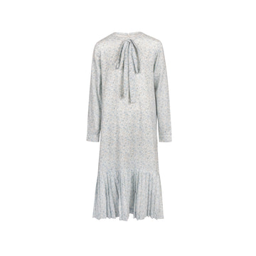 Poet Evelyn Blue Print Dress 18