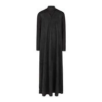 Poet Sue Suede V Neck Maxi Dress (9A Suede)