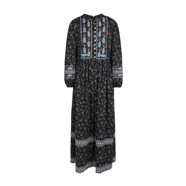 Poet Quinn Embroidered Dress (30 Bohemian)