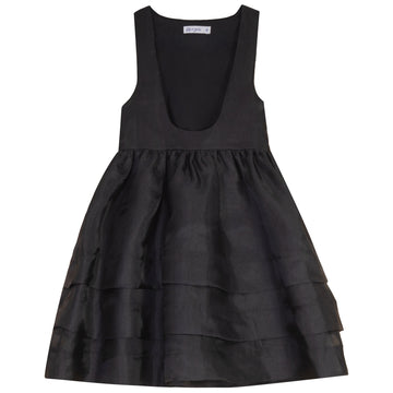 Pip + Pio Low Cut Tiered Jumper - Black