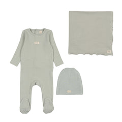 Lilette POINTELLE BEBE LAYETTE SET - Classic - Seafoam