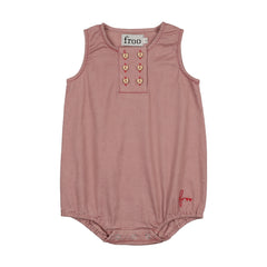 Froo Denim Pink Petal Romper