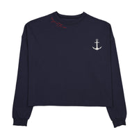 Urban Edge Navy Reg Anchor Tee